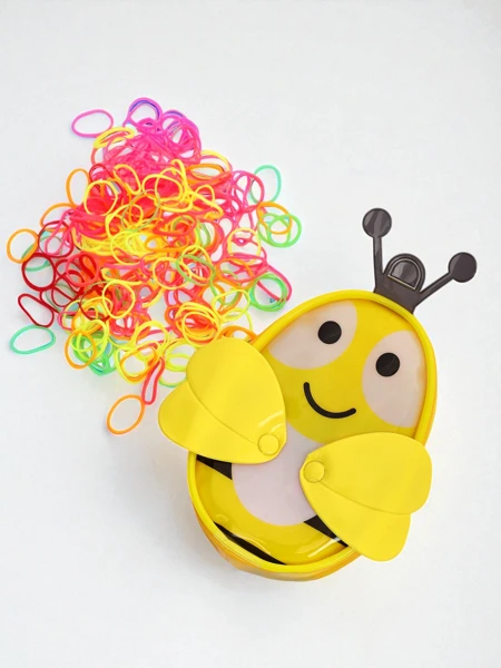 Royalfashion Multicolor Silicone Elastics Bee