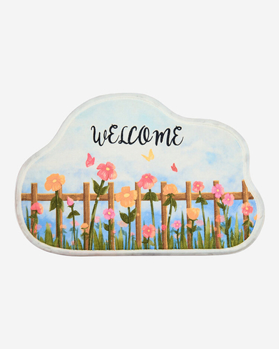 Royalfashion Красочный коврик с цветами 40x60