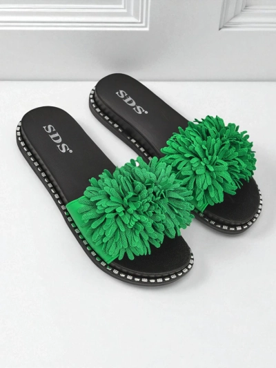 Royalfashion Женские шлепанцы на плоской подошве Flora Blide