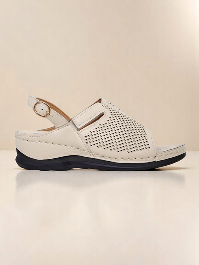 Royalfashion Women's Low Wedge Sandals Mira