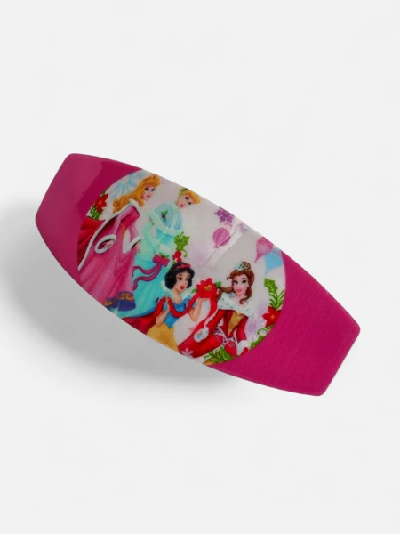 Colorful Children's Hair Clip with Princesses