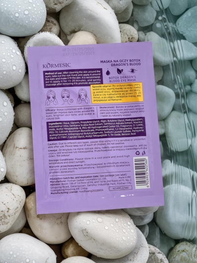 Aurelia Botox Dragon's Blood – Geeljas silmaümbrusmask anti-aging