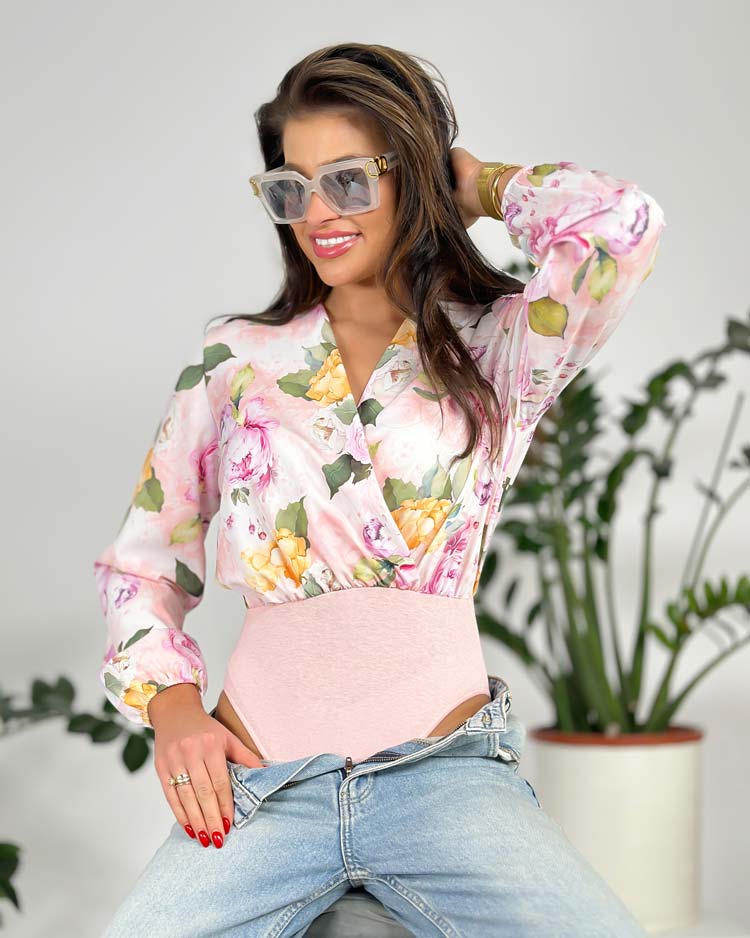Royalfashion Naiste prinditud bodysuit