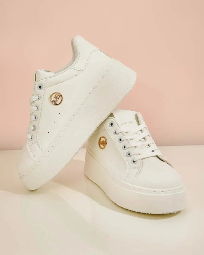 Royalfashion Women's platform sports sneakers Calomie