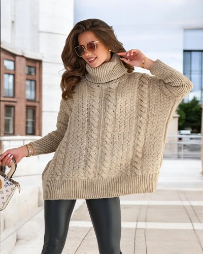 Royalfashion Women's Turtleneck Sweater