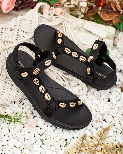 Royalfashion Women's Sports Sandals with Shells Ediss