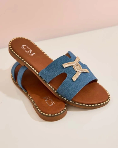 Royalfashion Naiste Ovore lamedatallalised flip-flopid