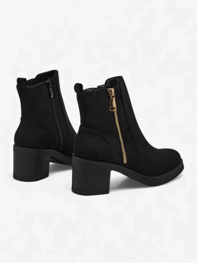 Women's Arshena Faux Suede Heeled Ankle Boots