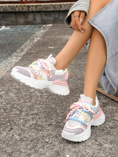 Royalfashion Naisten urheilukengät paksummalla pohjalla Loness