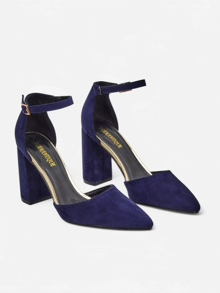 Royalfashion Women's eco suede pumps Calde