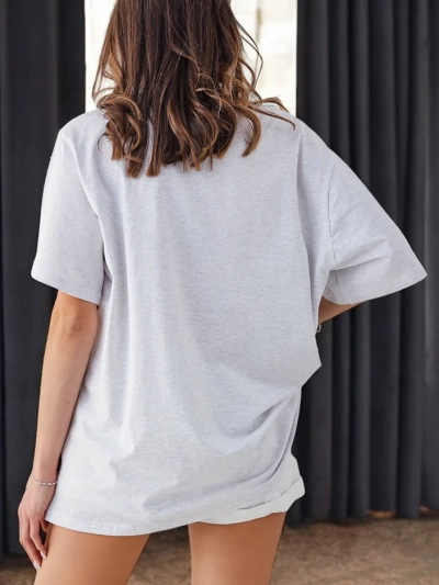 Royalfashion Женская хлопковая футболка с принтом