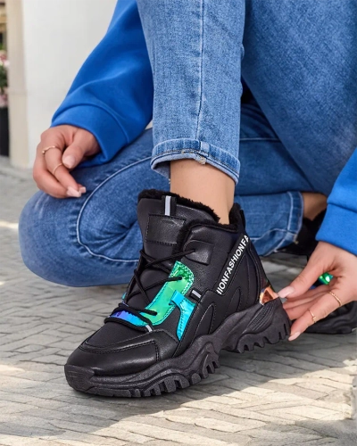 Royalfashion Potomi Kvinner's Sneakers með Hitað Fóður