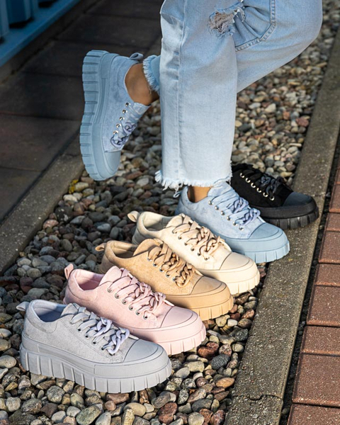 Mustad kõrged naiste tossud Mishta - Jalatsid