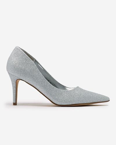 Royalfashion Naiste stilettpumbad glitteriga Matomliso