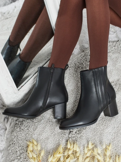 Women's Nerelle Eco-Leather Heeled Ankle Boots