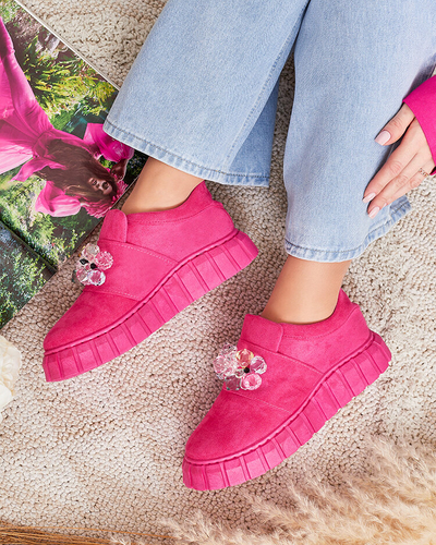 Royalfashion Spordipoolkingad värviliste kividega Resinello