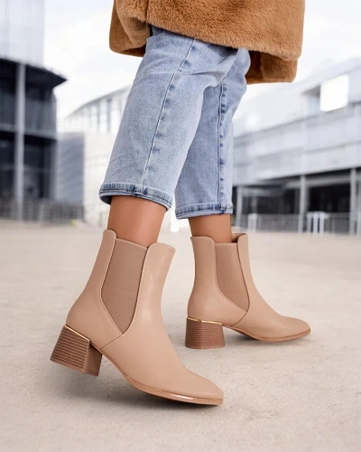 Royalmodę Kadın bilek botları düşük topuklar üzerinde Eterra