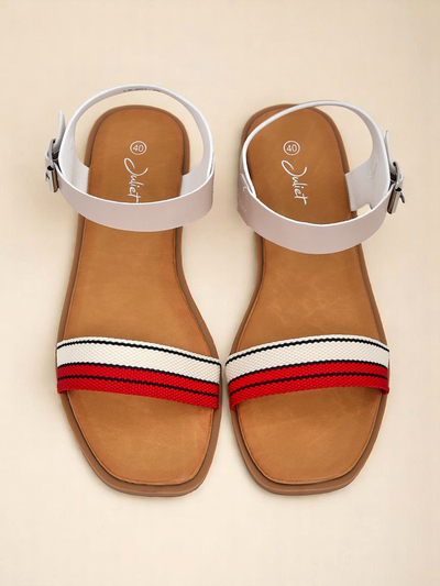 Royalfashion Женские сандалии на плоской подошве Naya