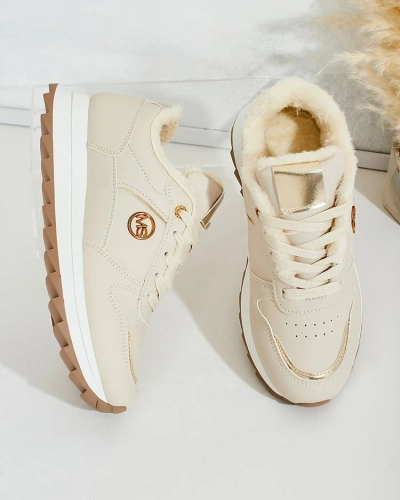 Royalfashion Утепленные женские кроссовки с мехом Boris