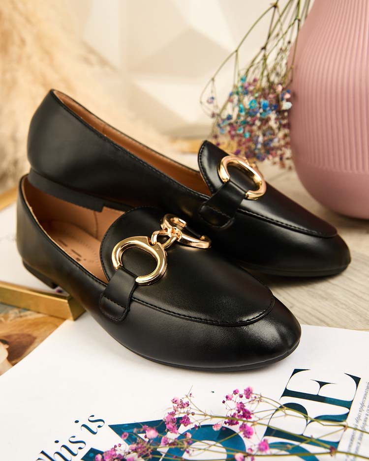 Royalfashion Moccasins with decoration on the nose Abermes