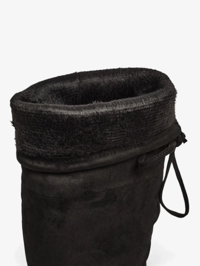 Naiste põlve ületavad öko-seemisnahast kontsakingad Eldirros