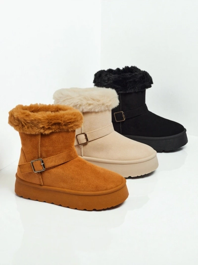 Royalfashion Women's Short Snow Boots Myrelle