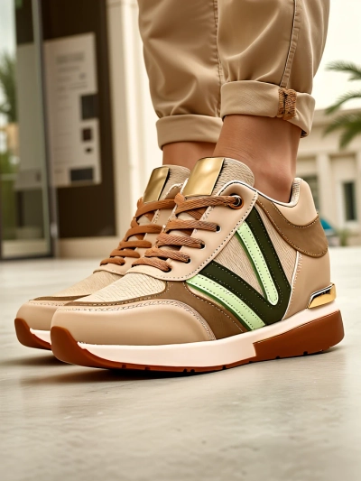 Royalfashion Women's sports shoes with a hidden wedge Venixxe