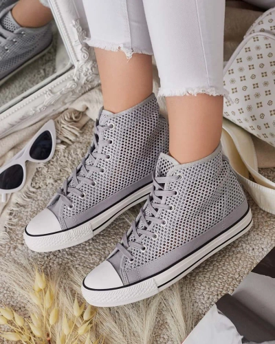 Royalfashion Women's Nizzef openwork sneakers