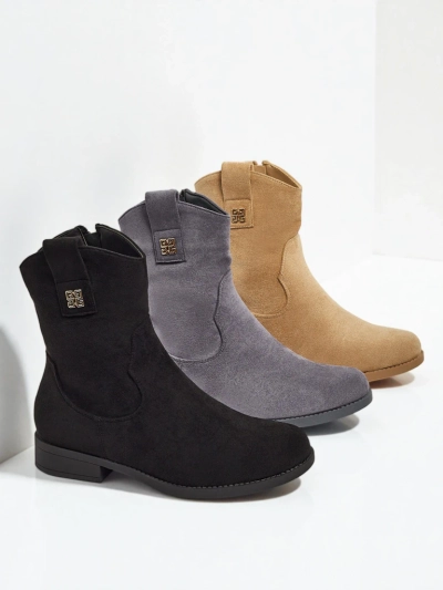 Women's Kelmoria Faux Suede Ankle Boots