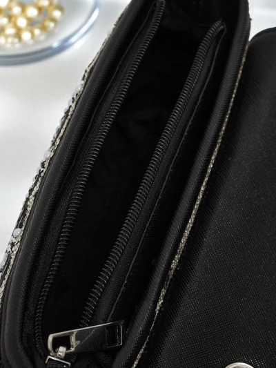 Naiste tsirkoonidega ümbrikkott Zyora