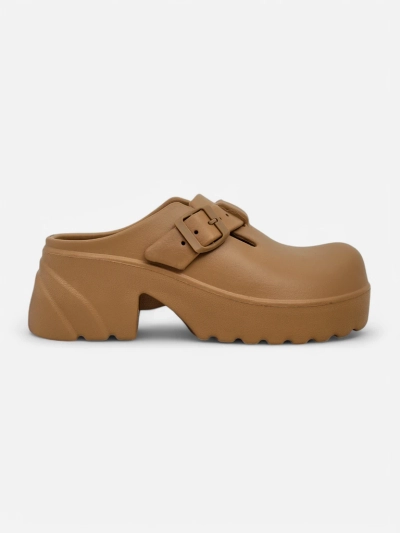 Royalfashion Women's rubber heeled sandals Voxones
