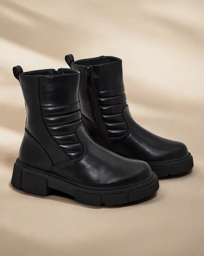 Royalfashion Women's eco leather ankle boots Borou