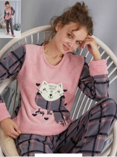 Royalfashion Women's checkered pajamas