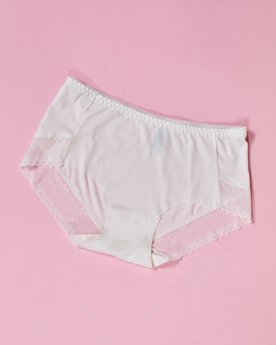 Royalfashion Хлопковые трусики с кружевом для женщин