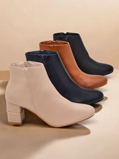Royalfashion Wimen's wedge heel ankle boots Afennor