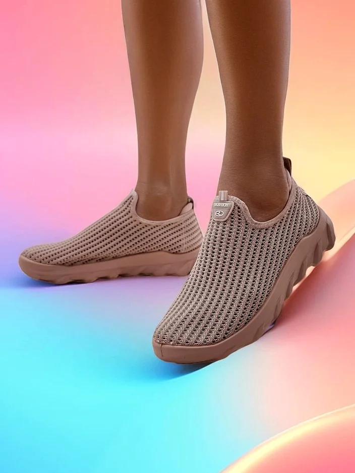 Royalfashion Женские слипоны из ткани Erra