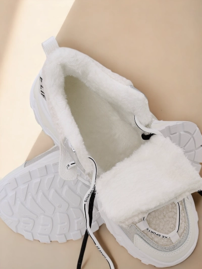 Royalfashion Women's Sneakers with Warm Lining Pieco