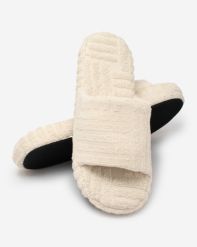 Royalfashion Beežid naiste kangast flip-flops Tylles