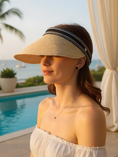 Royalfashion Sunny Weave Sun Visor