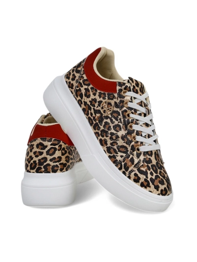 Royalfashion Уженские перфорированные спортивные кроссовки Leopess