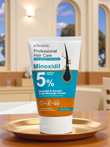 Scalp massage cream with Minoxidil and Keratin- strengthens hair and stimulates its growth