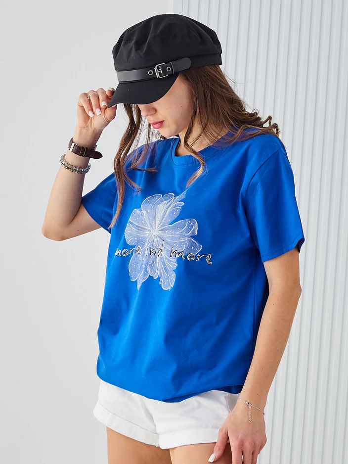 Royalfashion Women's Cotton T-shirt More and More