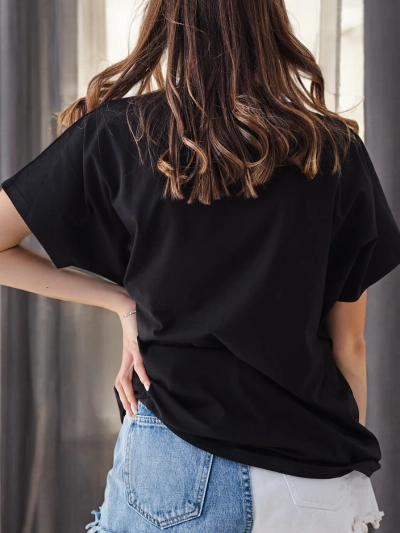 Royalfashion Женская футболка из хлопка с принтом