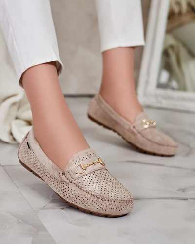 Royalfashion Women's openwork moccasins Mill