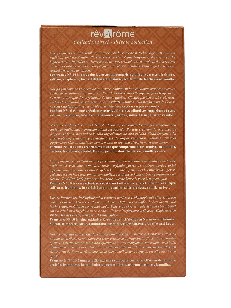 Inspireeritud meeste parfüümvesi N 10 Italian Leather