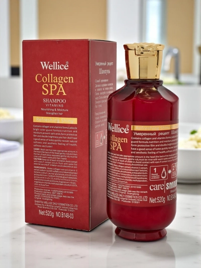 Shampoo Wellice Collagen SPA with Collagen and Vitamins