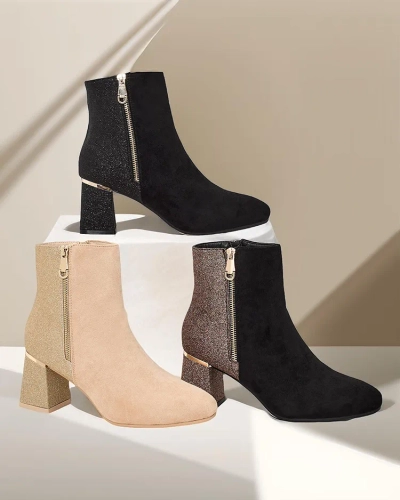 Royalfashion Kvinnors ankelstövlar på en stilett Boratos