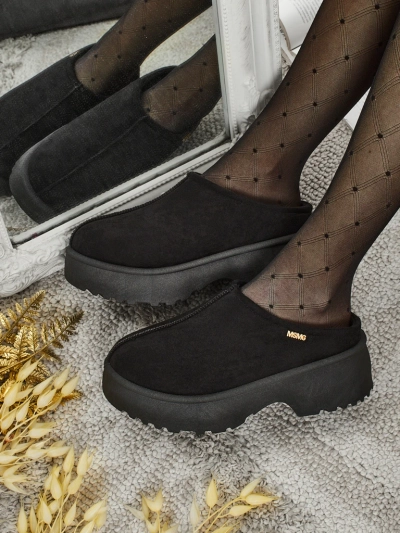 Lühikesed naiste a'la saapad karusnahaga Noelina