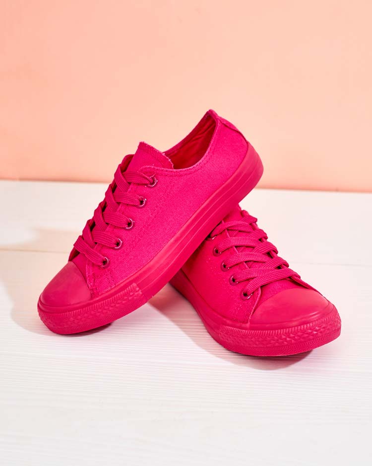 Royalfashion Tirim lace-up children's sneakers