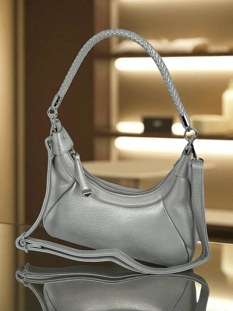 Royalfashion Маленькая женская сумочка из экокожи с декоративным ремешком Lacquea